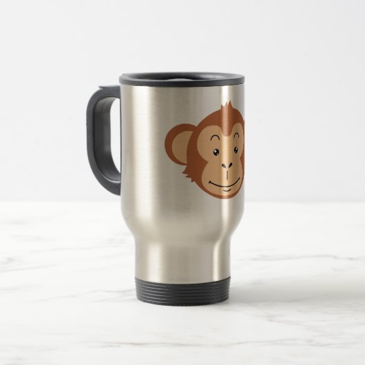 Monkey Face Reisbeker (Voorkant links)