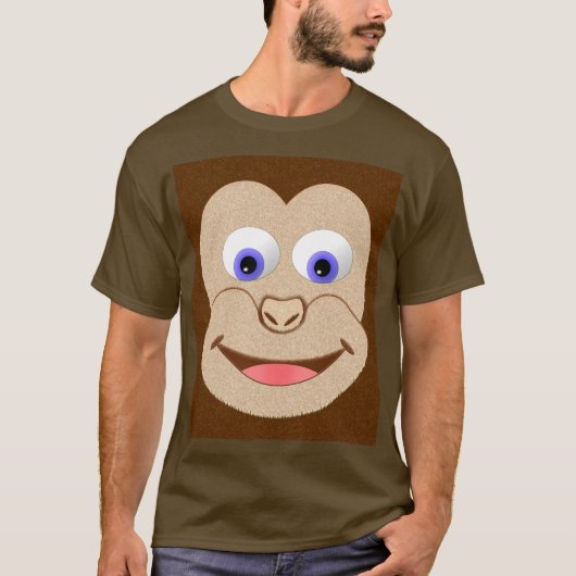 Monkey Face T-Shirt (Voorkant)