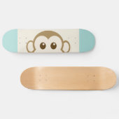 Monkey Face Vector Art Skateboard (Horizontaal)
