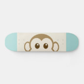 Monkey Face Vector Art Skateboard (Horizontaal)