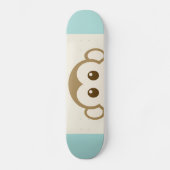 Monkey Face Vector Art Skateboard (Voorkant)