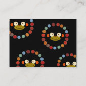 Monkey Face. Visitekaartje (Achterkant)