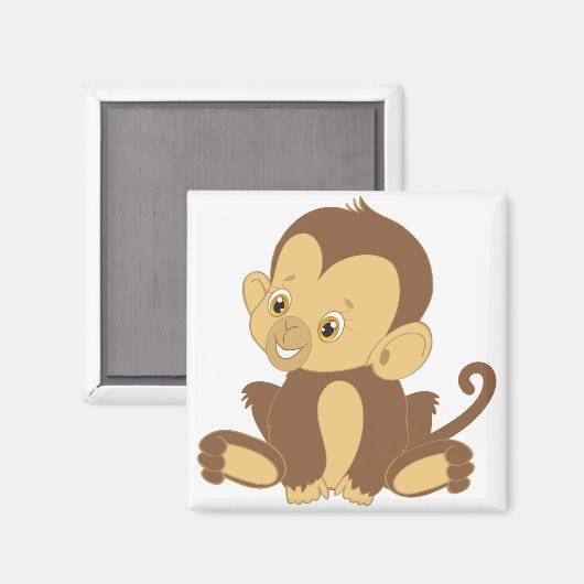 Monkey Feet Magneet (Voorkant / Achterkant)