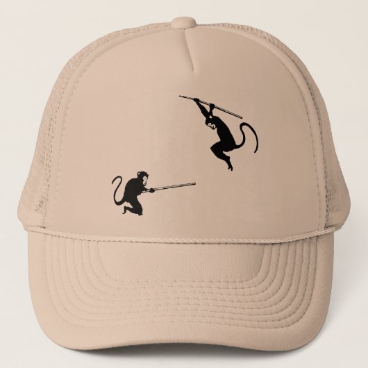 Monkey Fight Trucker Pet (Voorkant)