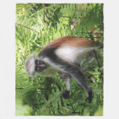 Monkey Fleece Blanket (Voorkant)