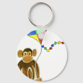 Monkey Flying Kite Sleutelhanger (Voorkant)