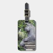 Monkey Forest Bagagelabel (Voorkant verticaal)