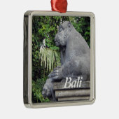 Monkey Forest Gate Metalen Ornament (Rechts)