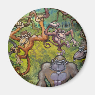 Monkey Fun Magneet
