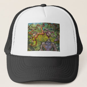 Monkey Fun Trucker Pet