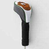 MONKEY FUNNY GOLF DRIVER HOESJE GOLFHEADCOVER (Schuin)