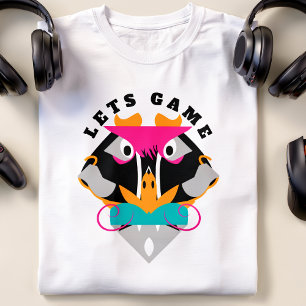 Monkey Gaming Roze T-shirt