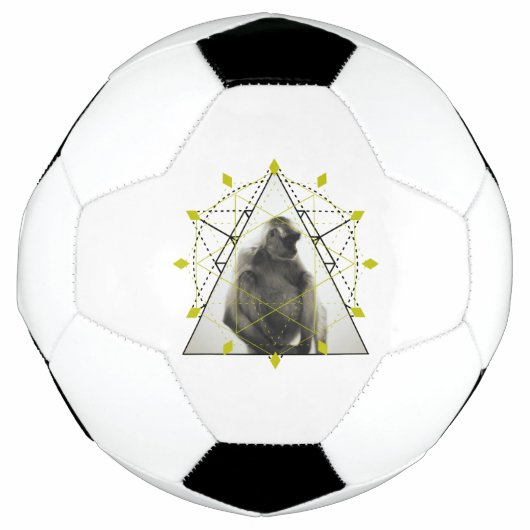 Monkey Geometry Voetbal (Voorkant)