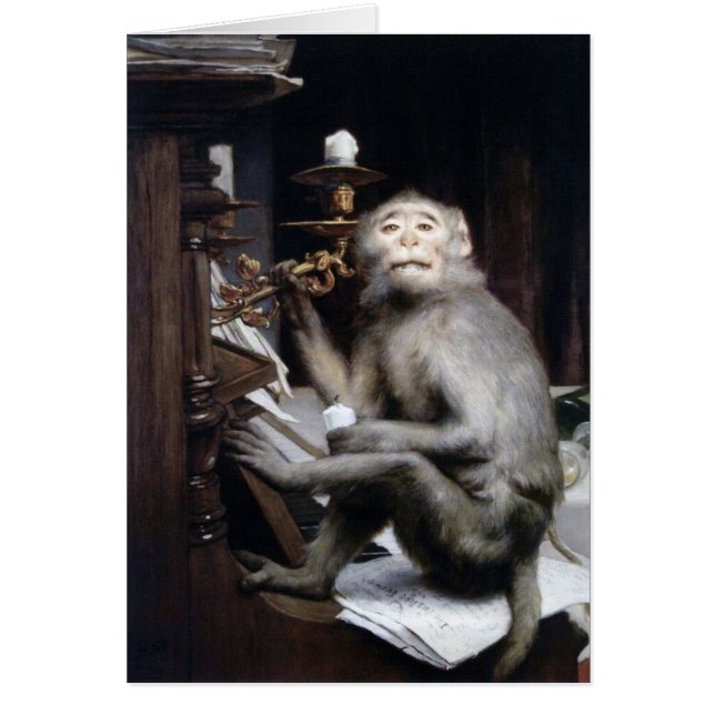 Monkey glimlachen (Voorkant)