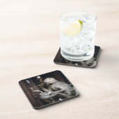 Monkey glimlachen drankjes onderzetter (Rechterzijde)