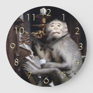 Monkey glimlachen grote klok