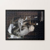 Monkey glimlachen legpuzzel (Horizontaal)