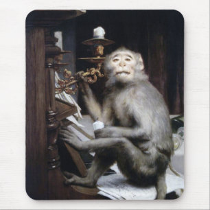 Monkey glimlachen muismat