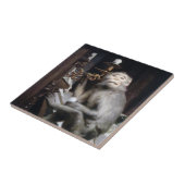 Monkey glimlachen tegeltje (Zijkant)