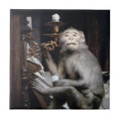 Monkey glimlachen tegeltje (Voorkant)