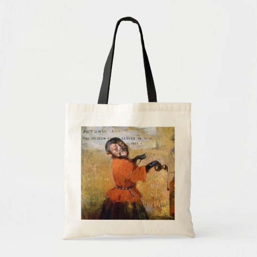 Monkey glimlachen tote bag (Voorkant)