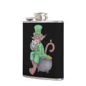 Monkey Gnome Leprechaun Flask Heupfles (Links)