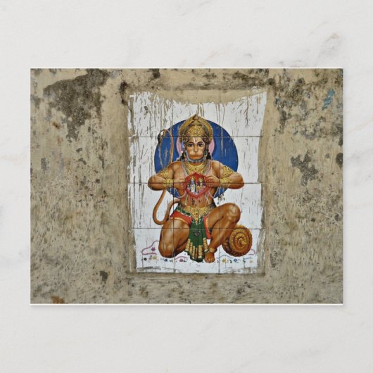 Monkey God Briefkaart (Voorkant)