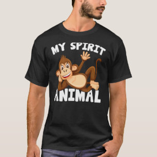 Monkey Gorilla My Spirit Animal Wild Forest Anima T-shirt