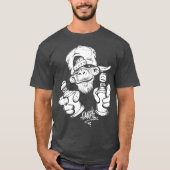 Monkey Graffiti Hip Hop Rap Music Ape Grafisch T-shirt (Voorkant)