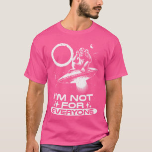 Monkey Graphic Joke in Cosmos voor Astronomie Wete T-shirt