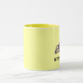 Monkey grappig design mok (Midden)