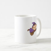Monkey Halloween Witch Kinder Witch Costume Koffiemok (Voorkant rechts)