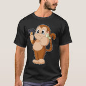 Monkey Handyman Hammer T-shirt (Voorkant)