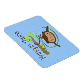 Monkey hangt daar achter magneet (Rechterzijde)