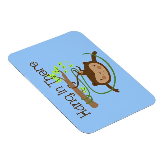 Monkey hangt daar achter magneet (Rechterzijde)