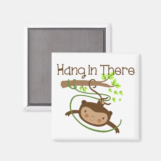 Monkey hangt daar achter magneet (Voorkant / Achterkant)