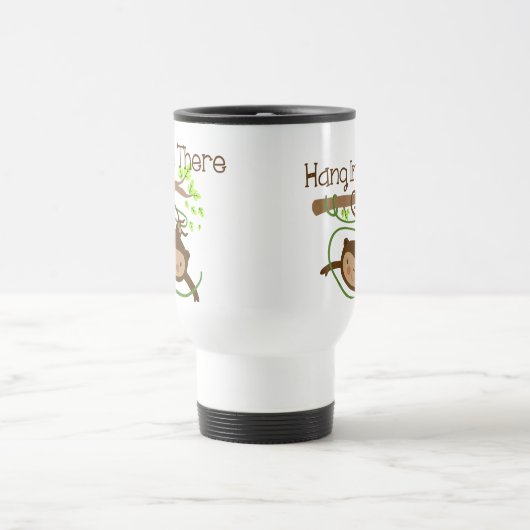 Monkey hangt daar achter reisbeker (Center)