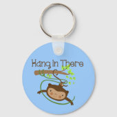 Monkey hangt daar achter sleutelhanger (Voorkant)