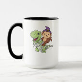 Monkey Happy Halloween T-rex Mummy Costume Mok (Links)