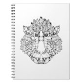 Monkey Head Doodle Notitieboek (Voorkant)