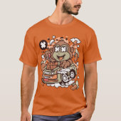 Monkey Hotrod T-shirt (Voorkant)