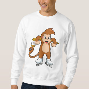 Monkey Ice hockey Ice hockey stick Trui