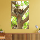 Monkey - Ik ben sober Canvas Afdruk (Insitu (Woonkamer))