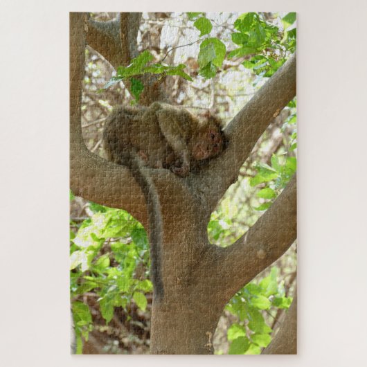 Monkey - Ik ben sober Legpuzzel (Verticaal)