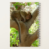 Monkey - Ik ben sober Notitieboek (Achterkant)