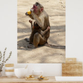 Monkey - Ik wil ook iets Poster (Keuken)