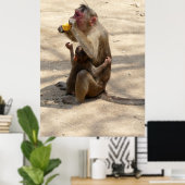 Monkey - Ik wil ook iets Poster (Thuiskantoor)