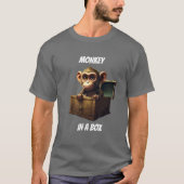 MONKEY IN A BOX T SHIRT (Voorkant)