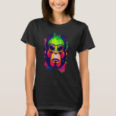 Monkey in colours  1 t-shirt (Voorkant)