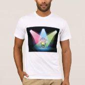 Monkey in Spotlights Mannen T-shirt (Voorkant)